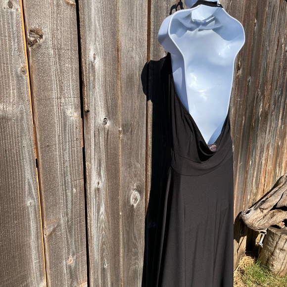 Free Press black halter dress size large - Picture 15 of 17